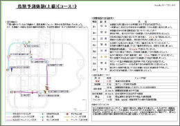 危険予測体験 - 運転能力評価サポートソフトの流れ